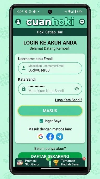 Masuk Akun cuanhoki Anda dengan Mudah